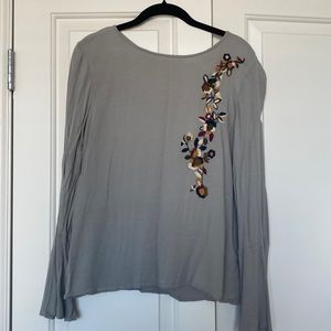 Beautiful Flare Sleeve Blouse